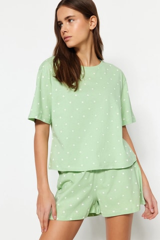 T-shirt et short - Vert