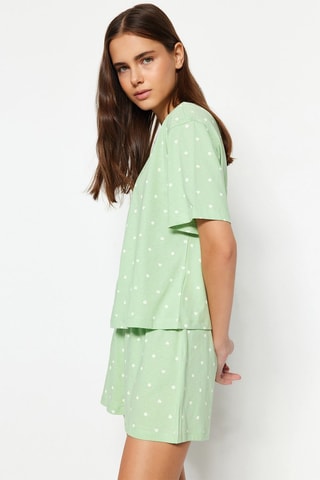 T-shirt et short - Vert