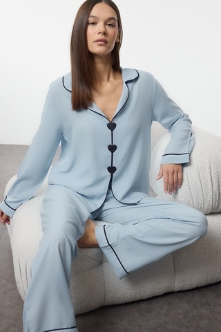 Pyjama - Noir et bleu