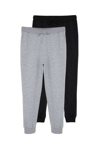 2 joggings - Noir et gris