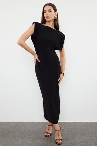 Robe midi - Noir