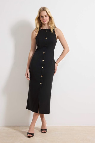 Robe midi - Noir