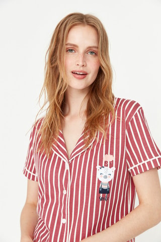 Pyjama 2 pièces - Blanc et rose