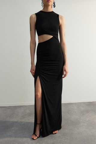 Robe longue - Noir