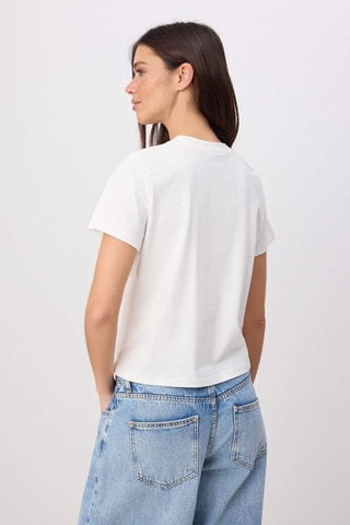 T-shirt regular - Écru