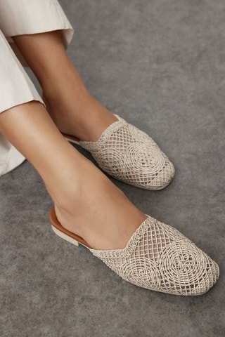 Mules - Beige