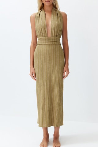 Robe de plage - Vert