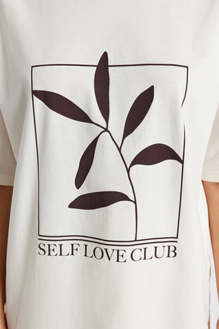 T-shirt wide - Blanc
