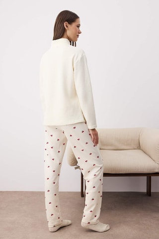 Pyjama - Blanc, rouge et vert