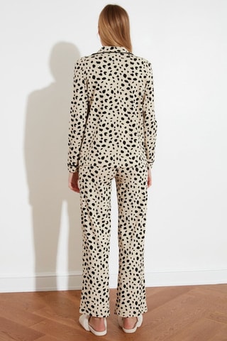 Pyjama - Beige et noir