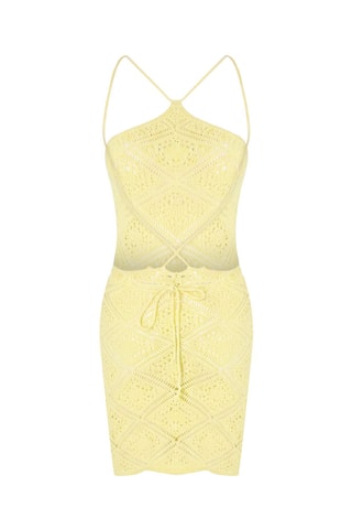 Robe de plage - Jaune