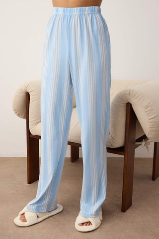 Pyjama - Blanc et bleu
