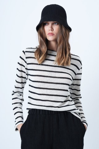 Pull - Blanc et noir
