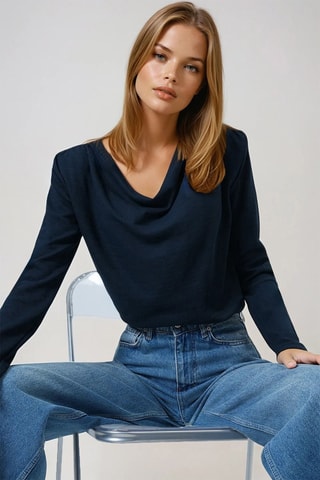 Top - Bleu