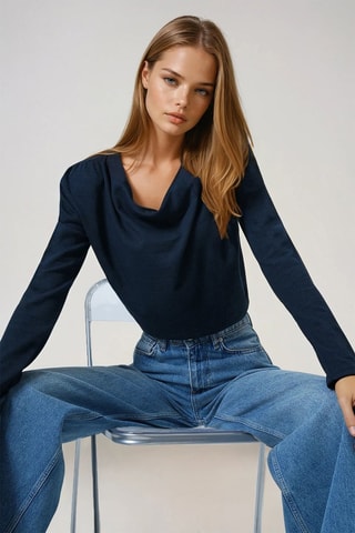 Top - Bleu