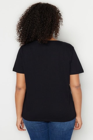 2 t-shirts oversize - Blanc et noir