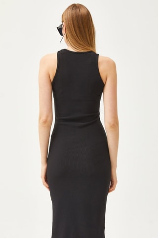 Robe fourreau slim - Noir