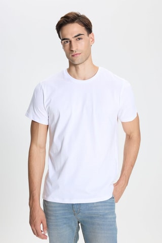 T-shirt slim - Blanc