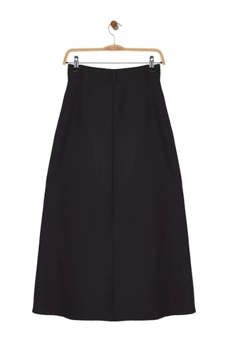 Jupe longue taille haute - Noir