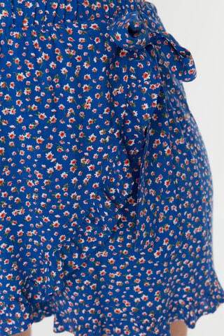 Jupe-short - Bleu