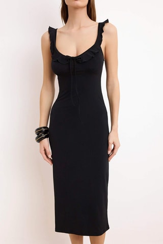 Robe droite - Noir