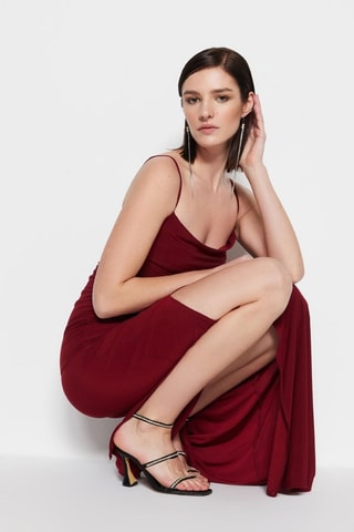 Robe longue - Rouge