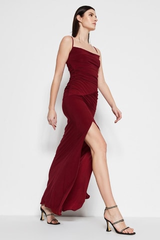 Robe longue - Rouge
