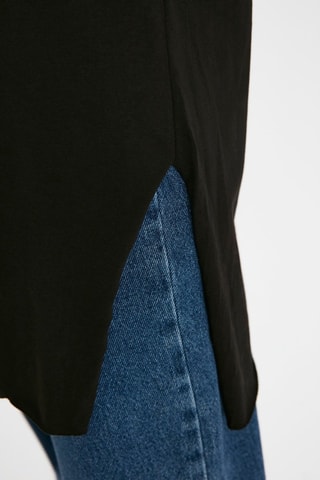 2 T-shirts oversize - Blanc et noir