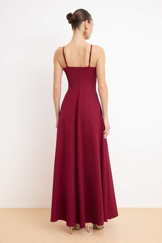 Robe longue - Rouge