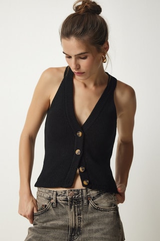 Gilet sans manches - Noir