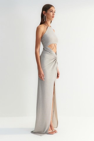 Robe longue - Gris