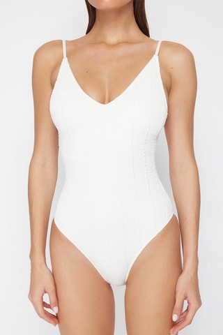 Maillot 1 pièce - Blanc