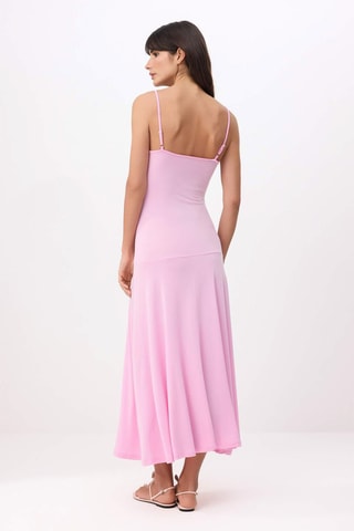 Robe midi - Rose