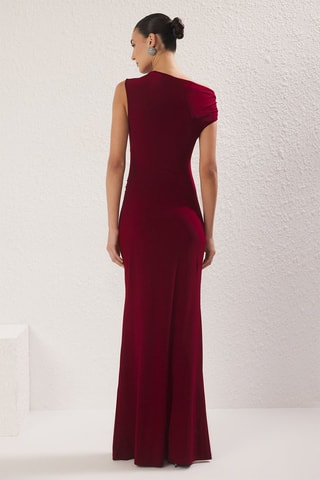 Robe longue - Bordeaux