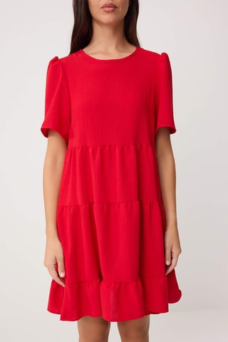 Robe trapèze - Rouge