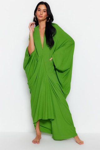Robe asymétrique - Vert