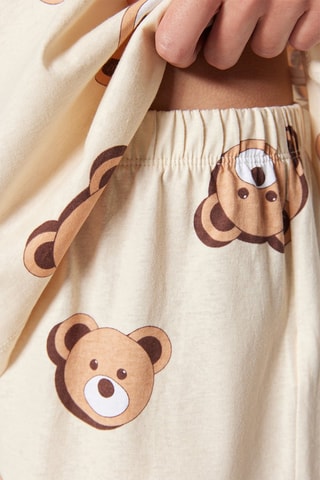 Pyjama - Blanc et marron