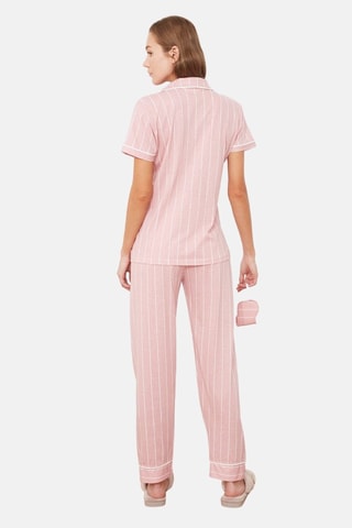Pyjama 3 pièces - Blanc et rose