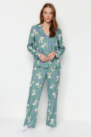 Pyjama - Vert et violet