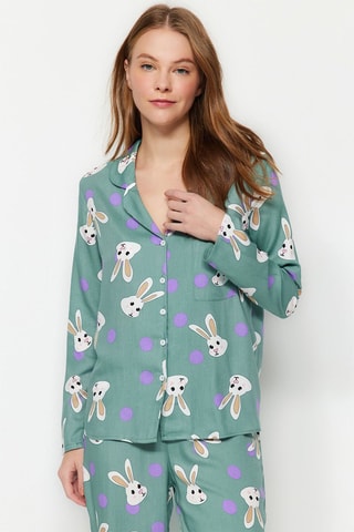 Pyjama - Vert et violet