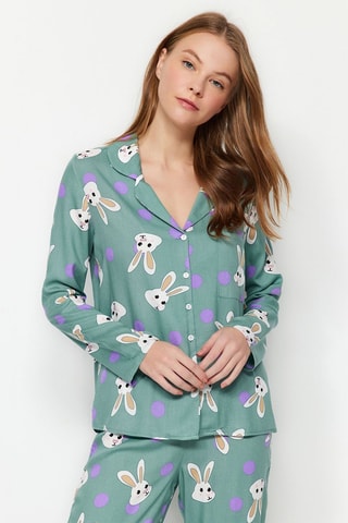 Pyjama - Vert et violet