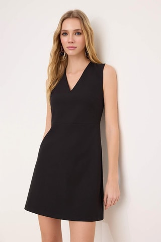 Robe droite - Noir