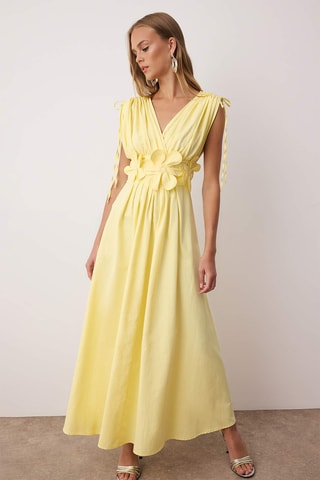 Robe longue - Jaune clair