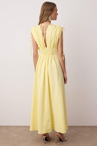 Robe longue - Jaune clair