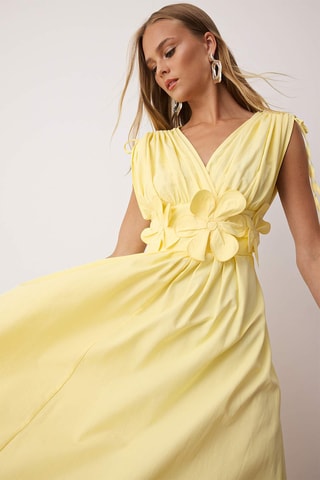 Robe longue - Jaune clair