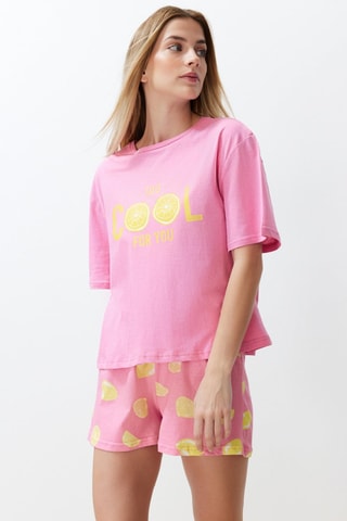 Pyjama - Rose et jaune