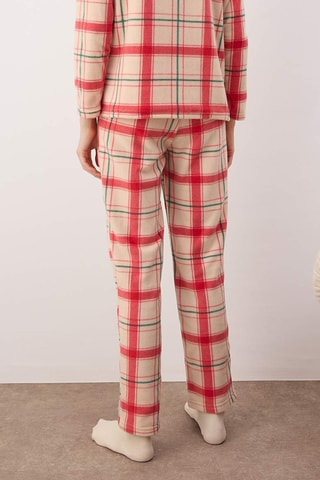 Pyjama - Blanc, rouge et vert