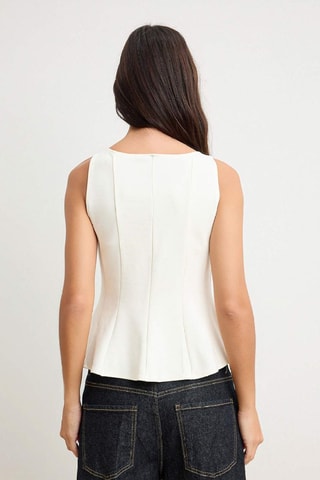 Top - Blanc