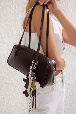 Sac porté épaule - Marron