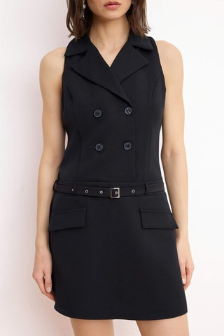 Robe droite - Noir